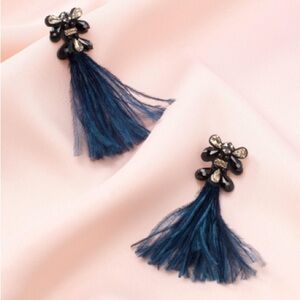 Stella & Dot Twist Feather earrings